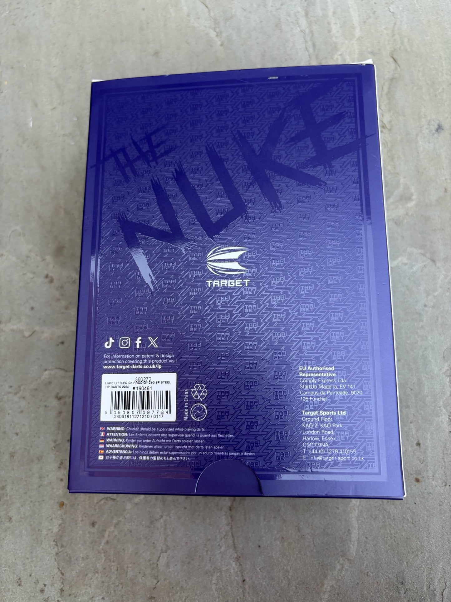 Luke Littler G1 Prodigy (24g) - Grade A