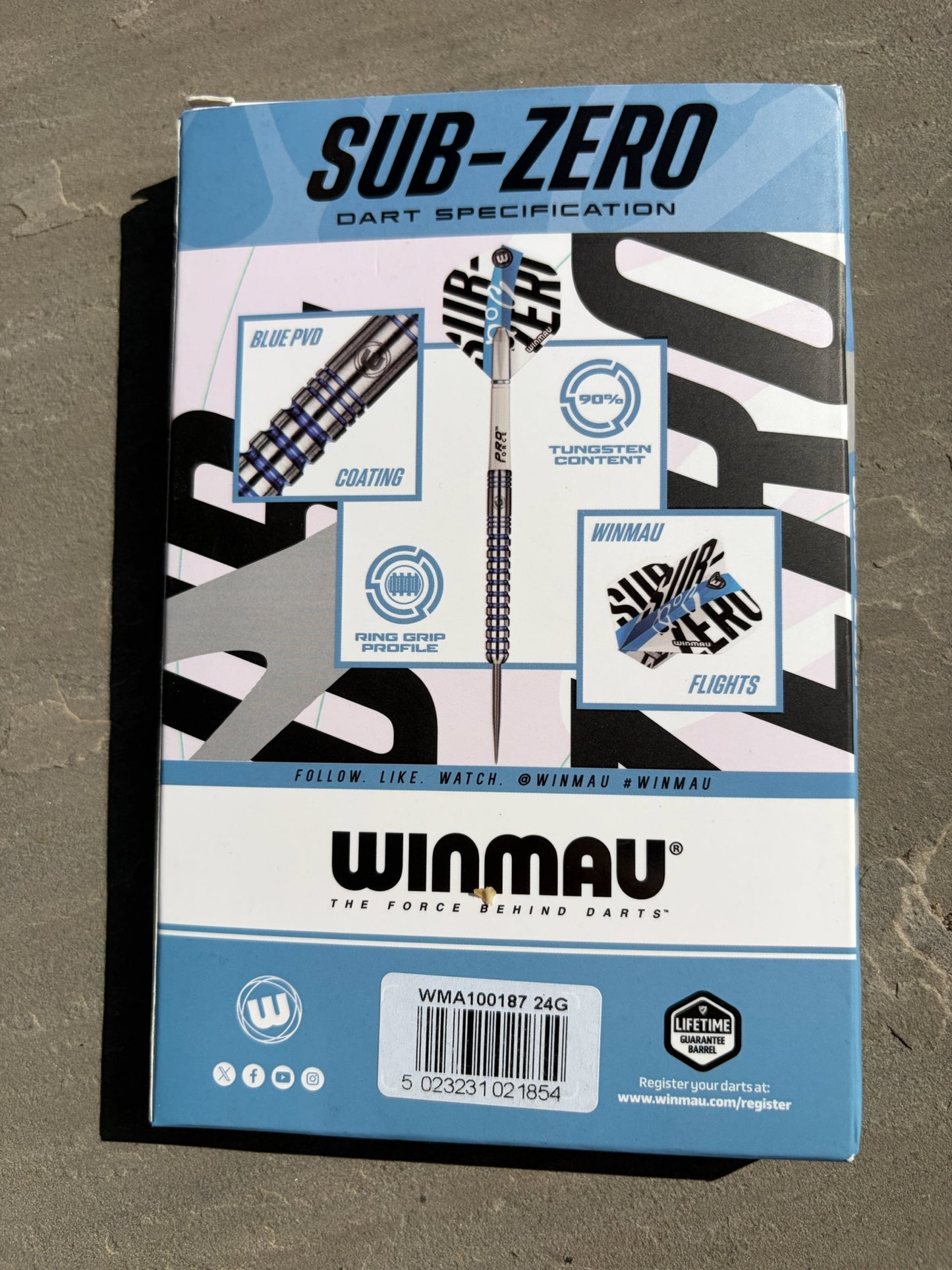 Winmau Sub-Zero (24g) - Grade A