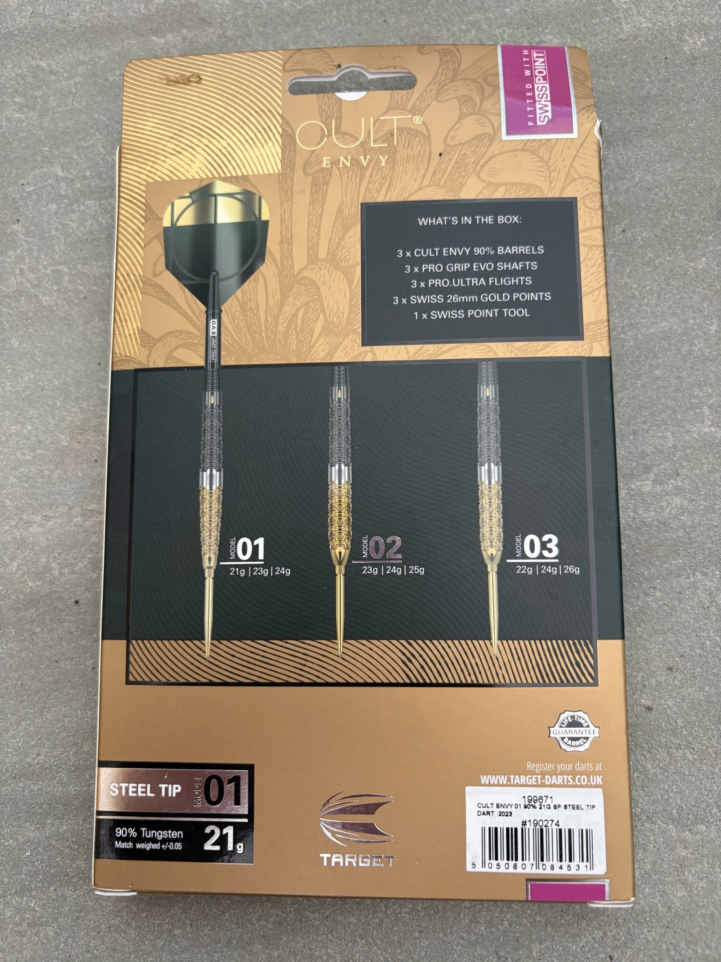 Target Cult Envy 01 (21g) - Grade A+