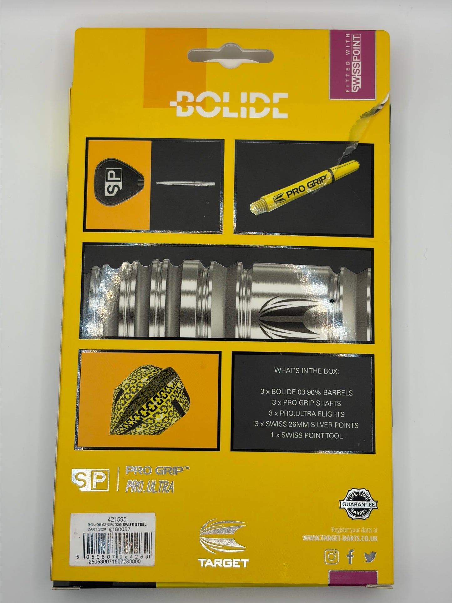 Target Bolide 03 (22g) - Grade A+ As New