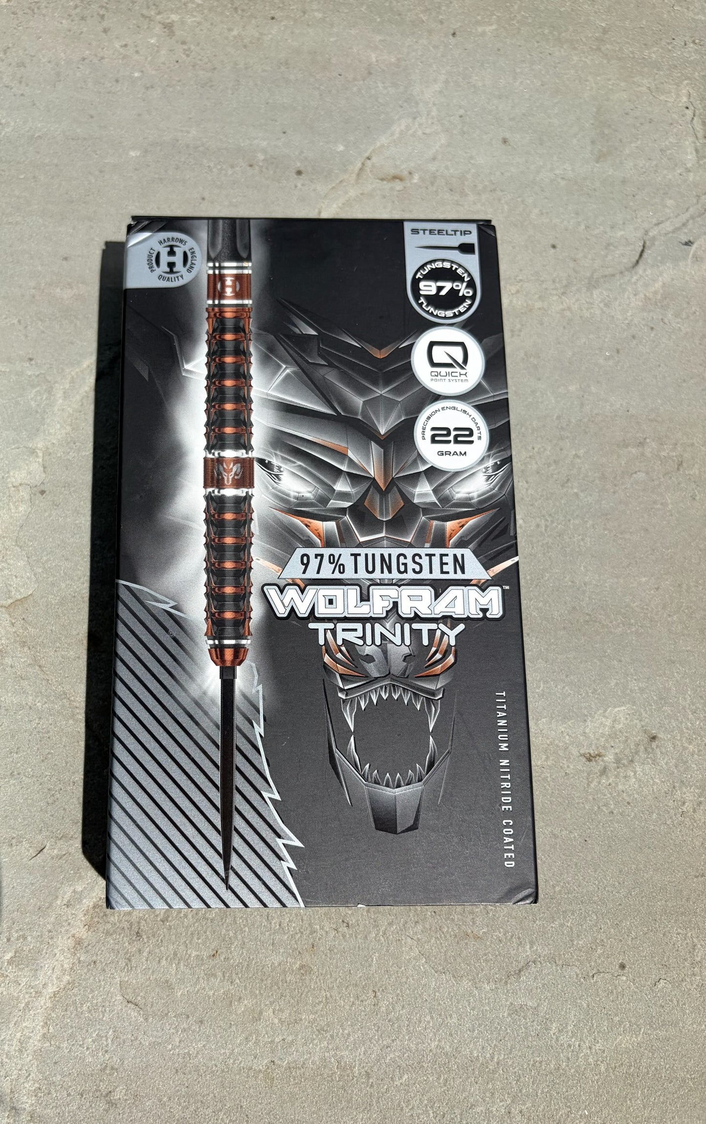 Harrows Wolfram Trinity (22g) - Grade B