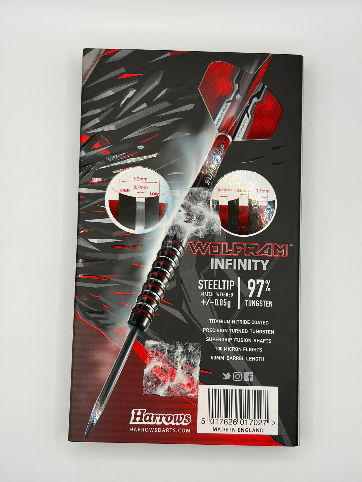 Harrows Wolfram Infinity (25g) - Grade A