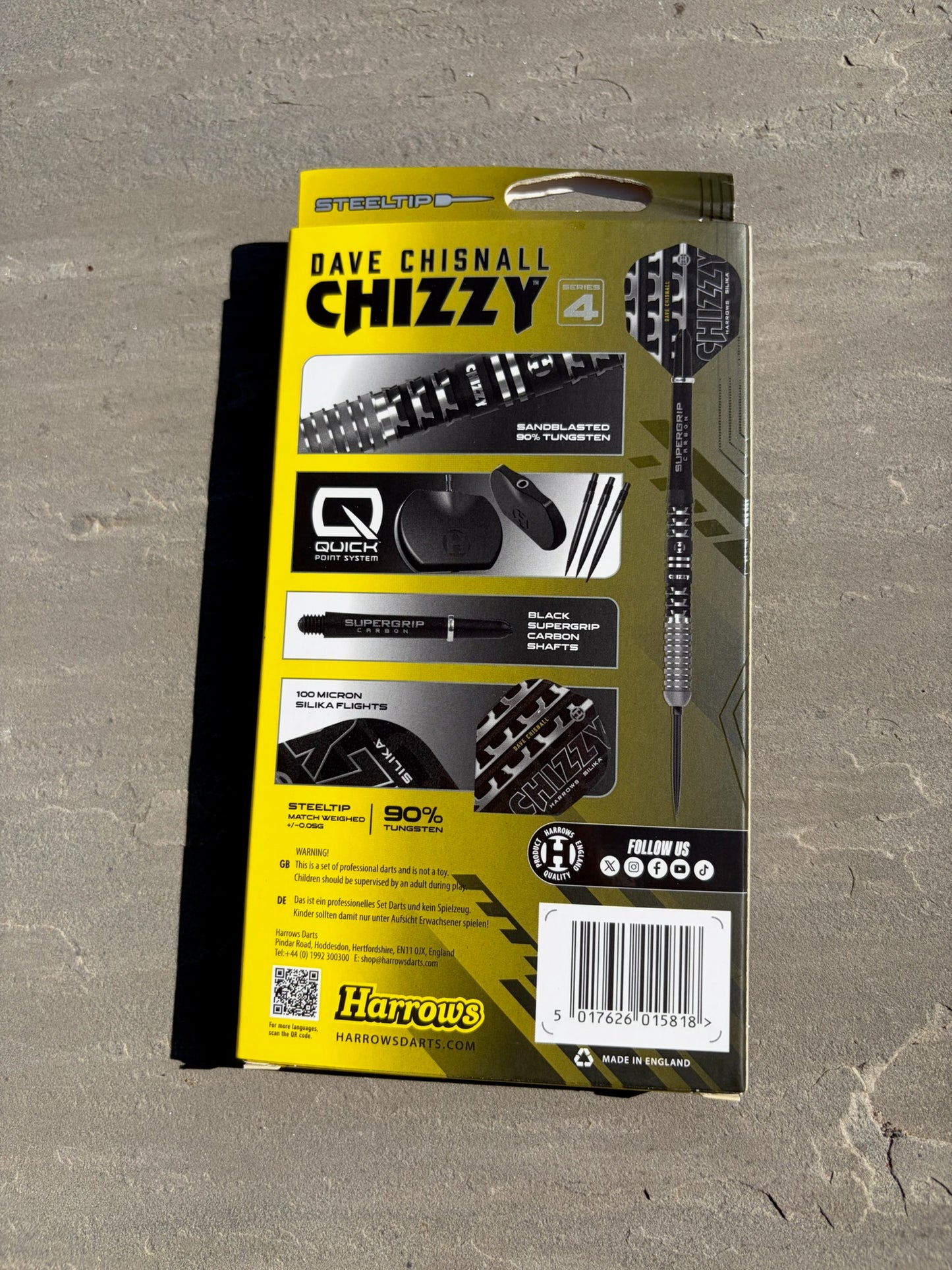 Dave Chisnall Series 4 QP (23g) - Grade A