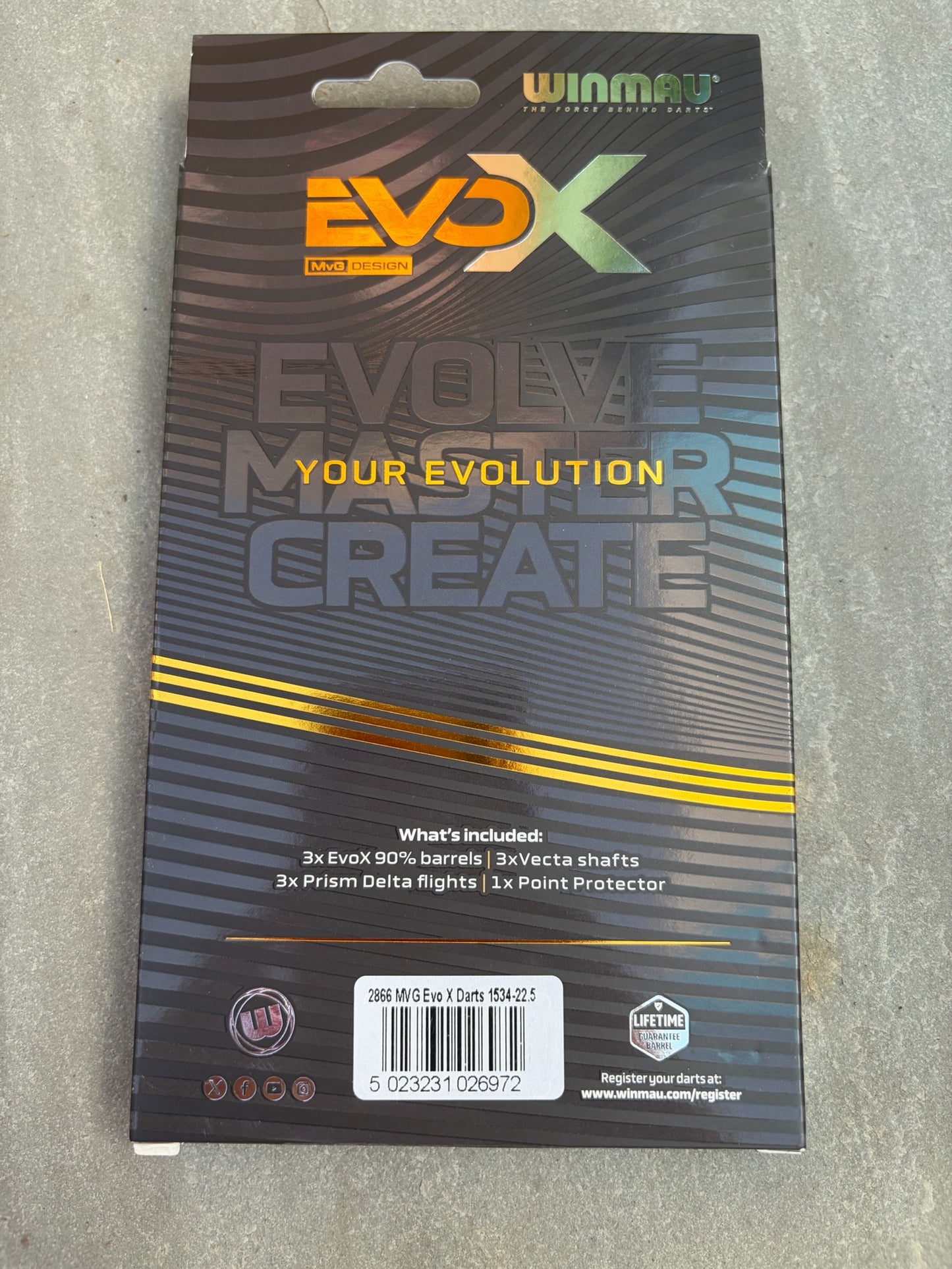 Michael van Gerwen EvoX (22.5g) - Grade A+