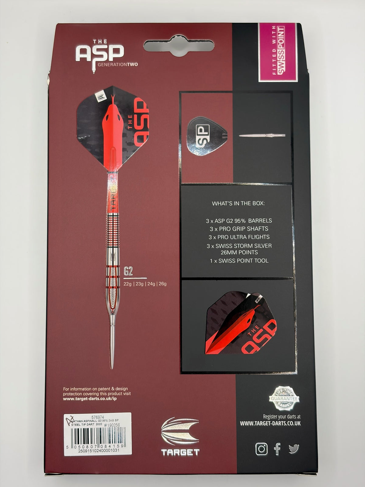 Nathan Aspinall Gen 2 (24g) - Grade A+ Unused