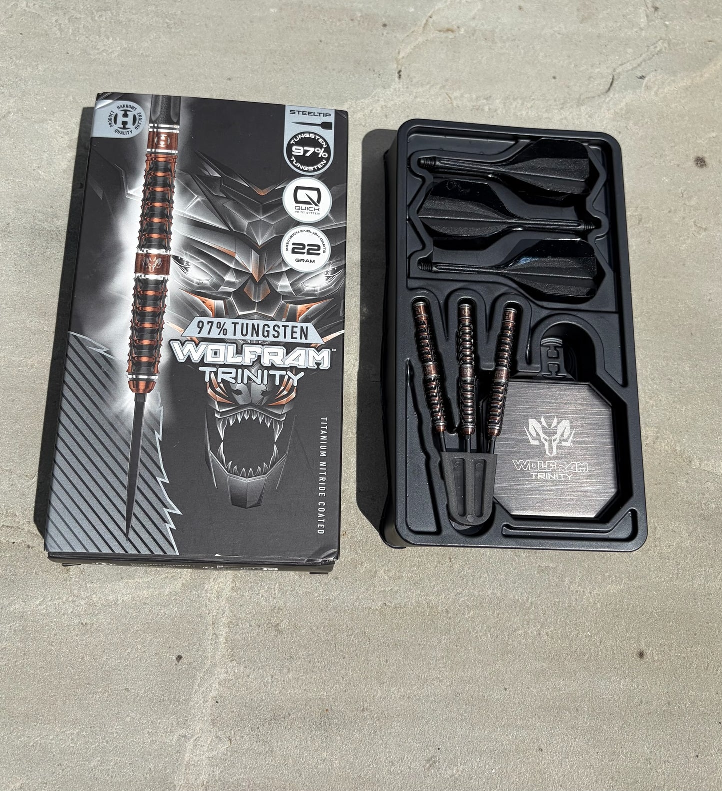 Harrows Wolfram Trinity (22g) - Grade B
