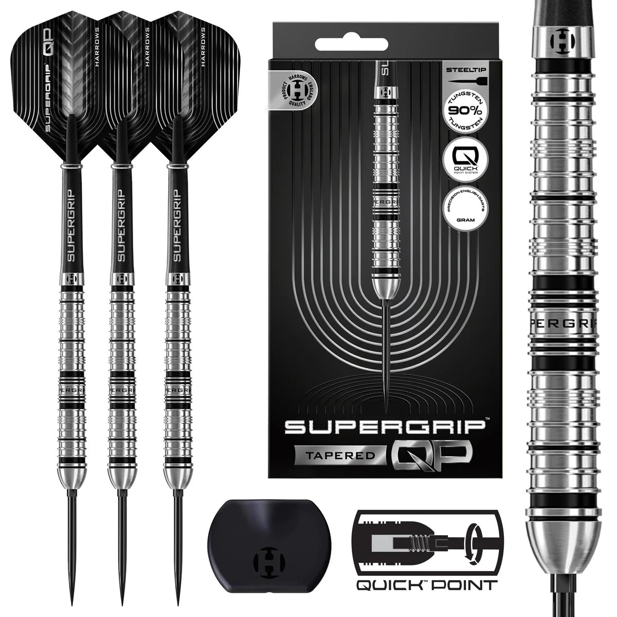 Harrows Supergrip Tapered QP (28g) - Grade B