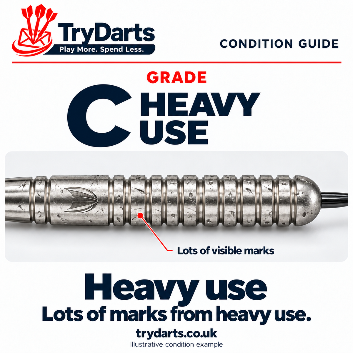 Harrows Supergrip Ultra (30g) - Grade C Unboxed