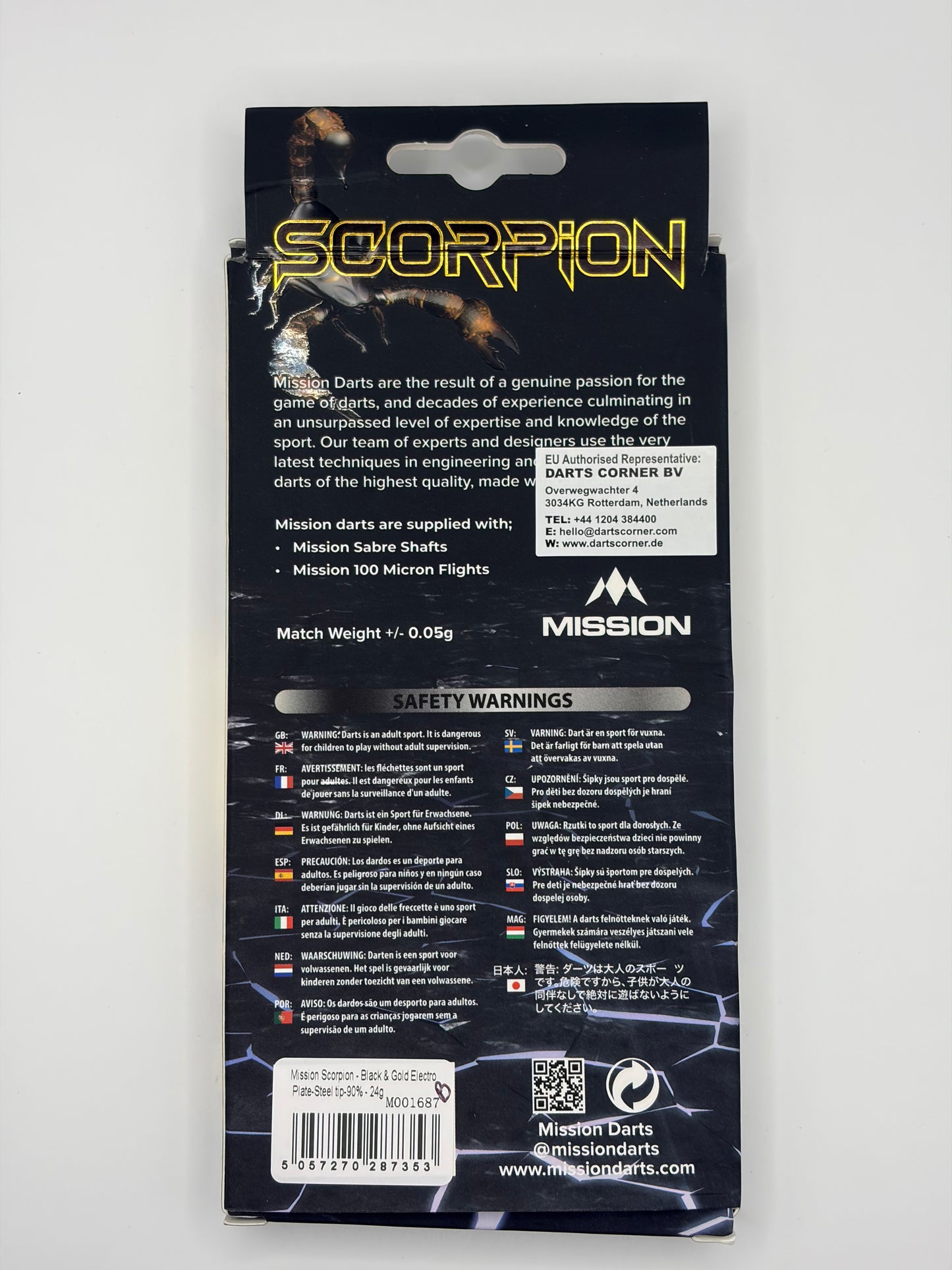 Mission Scorpion (24g) - Grade B