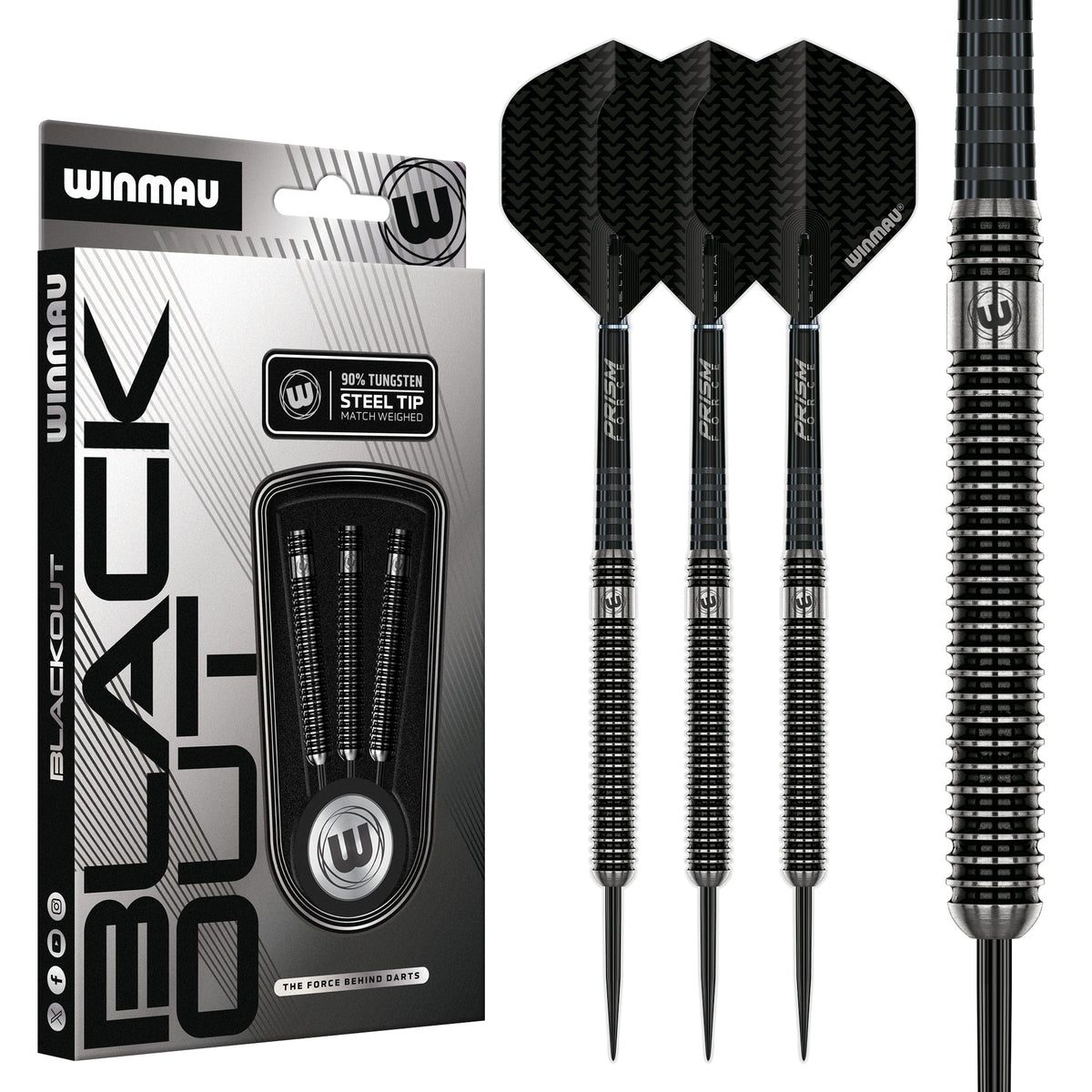 Winmau Blackout 1 (28g) - Grade B